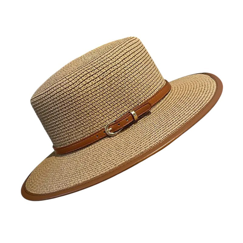 London Chic Straw Fashion Hat