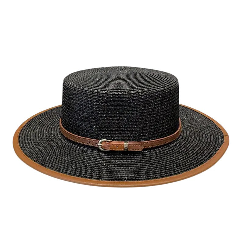 London Chic Straw Fashion Hat