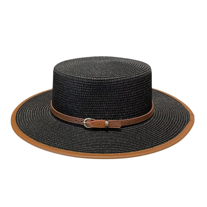 London Chic Straw Fashion Hat