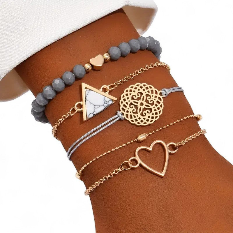 Milan Vintage 5pcs Bracelets