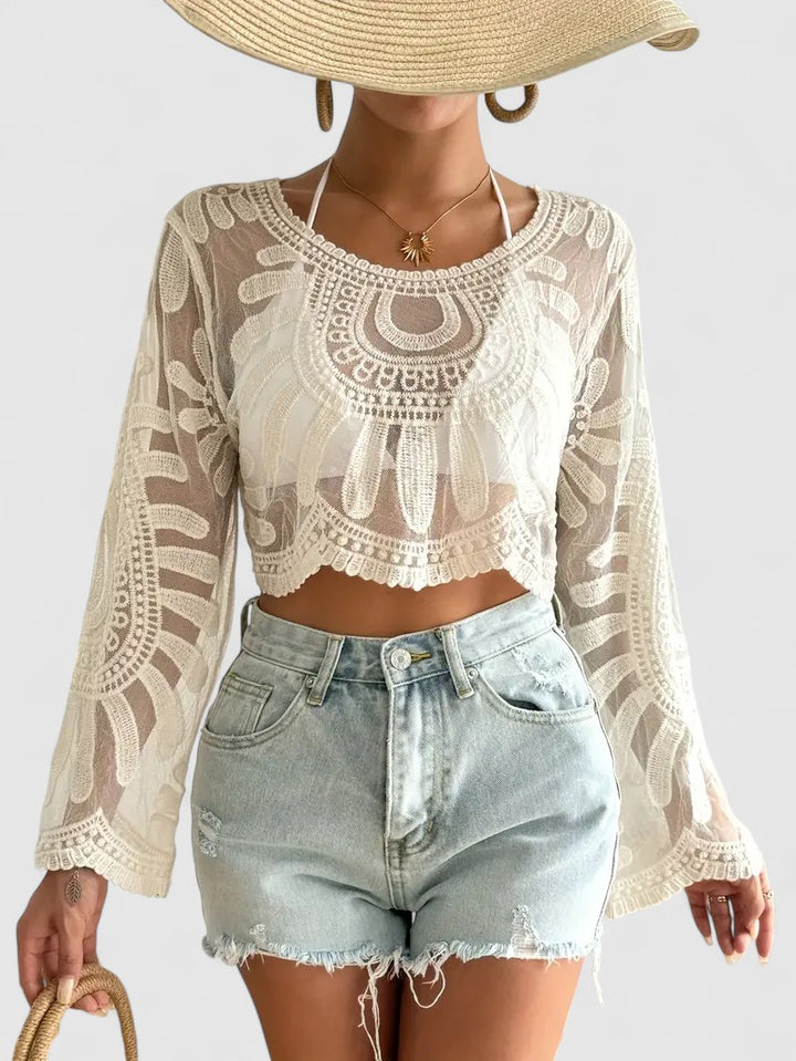 Ibiza Lace Mandala Beach Outfit