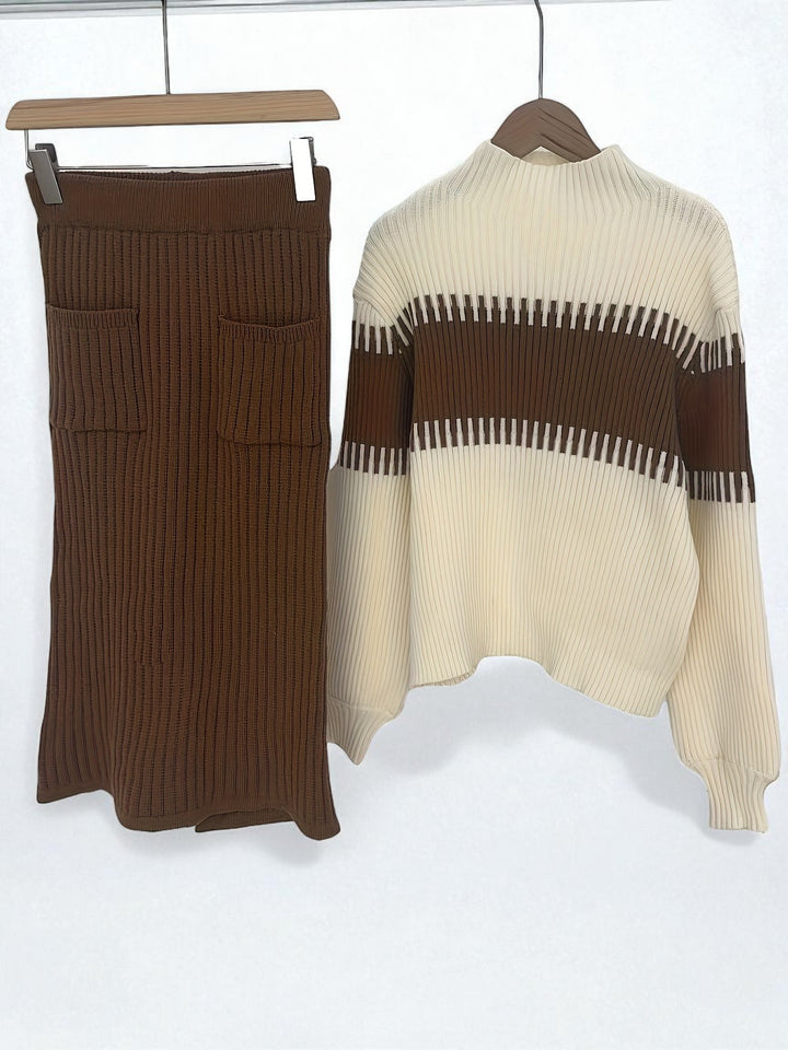 London Color-Blocked 2pcs Set