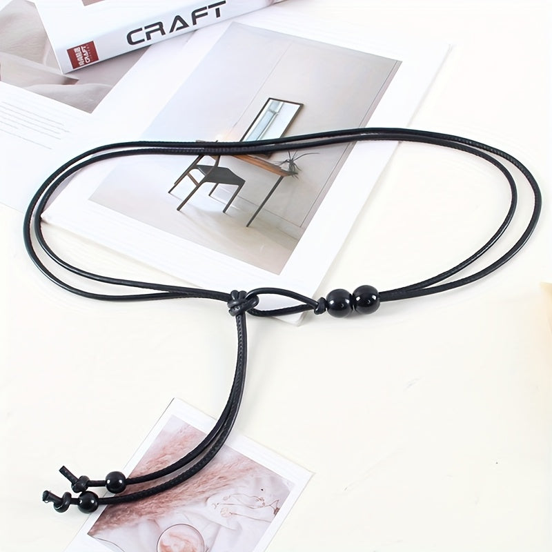 Dubai Brown Beaded Waist Belt