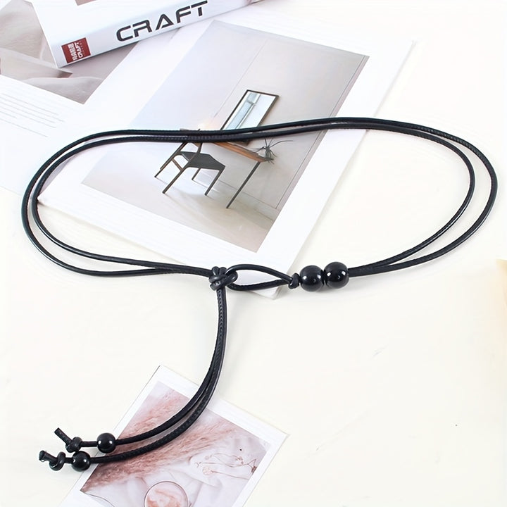 Dubai Brown Beaded Waist Belt