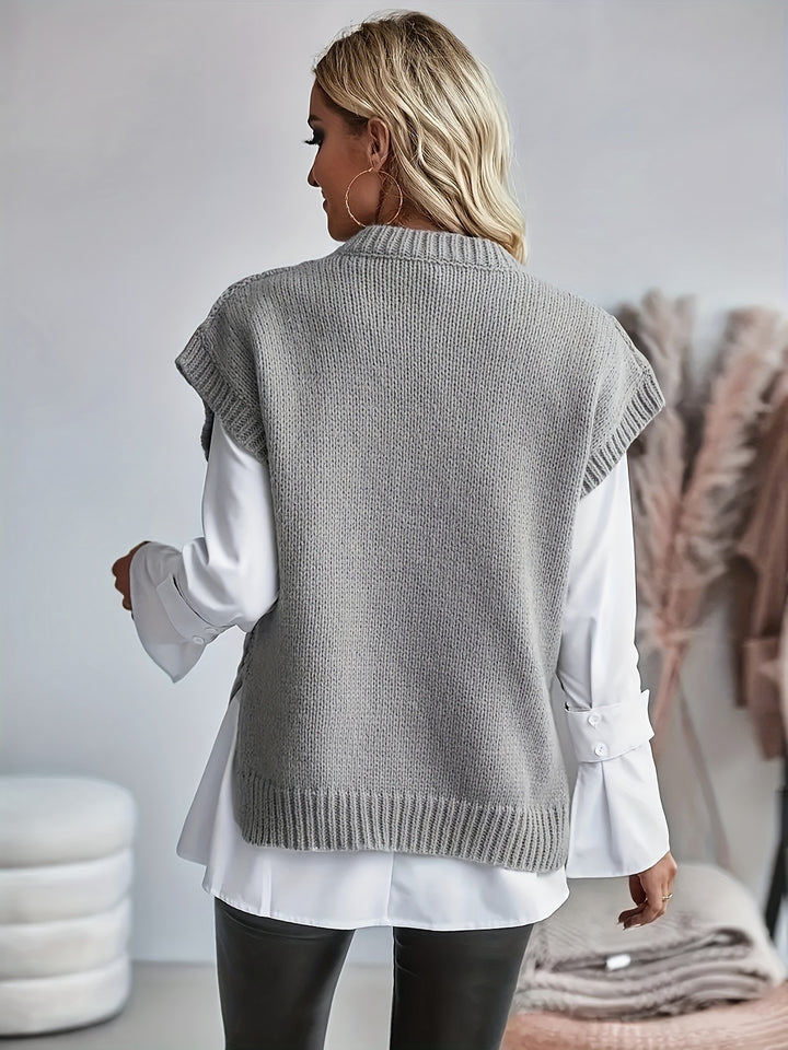 Sydney All-Season Twisted Cable Vest