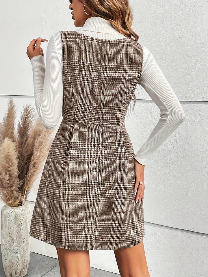 Toronto Spring Plaid Dress