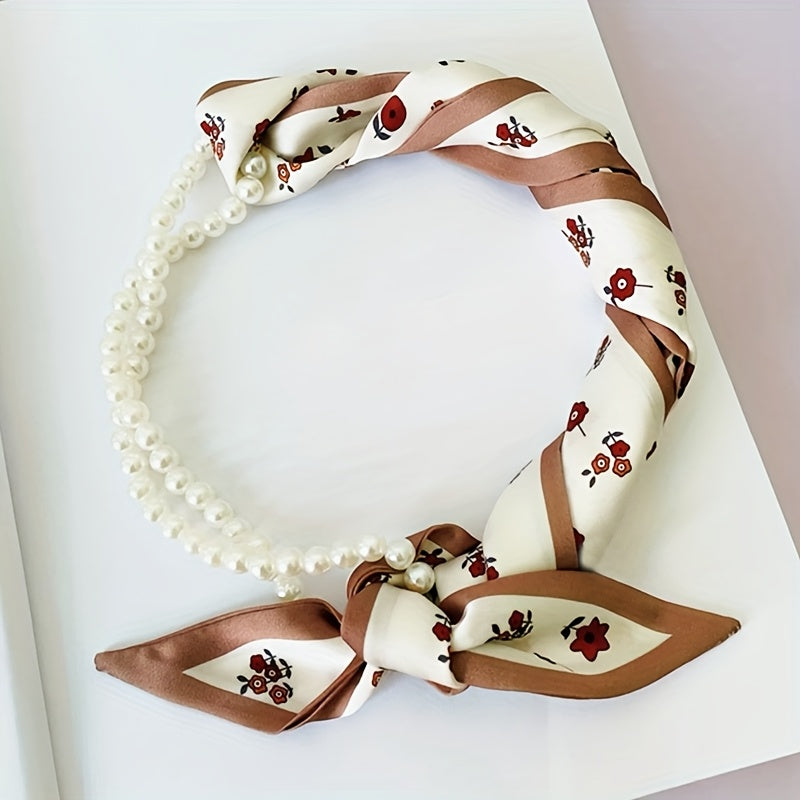 Monaco Chic Ribbon Scarf