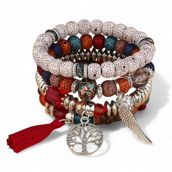 Venice Bohemian Tassel 4pcs Jewelry