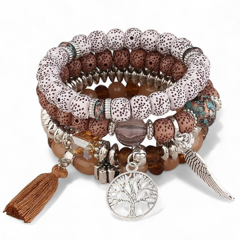 Venice Bohemian Tassel 4pcs Jewelry