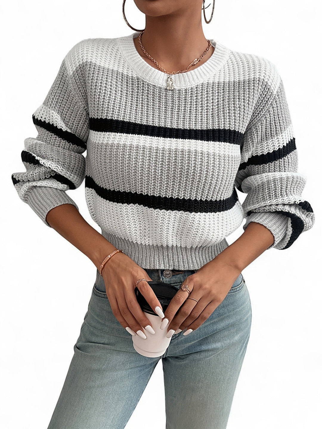 NYC Short Length Fall Sweater