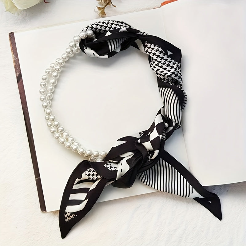 Monaco Chic Ribbon Scarf
