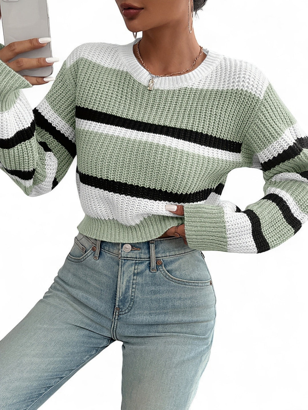 NYC Short Length Fall Sweater