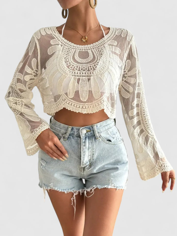 Ibiza Lace Mandala Beach Outfit