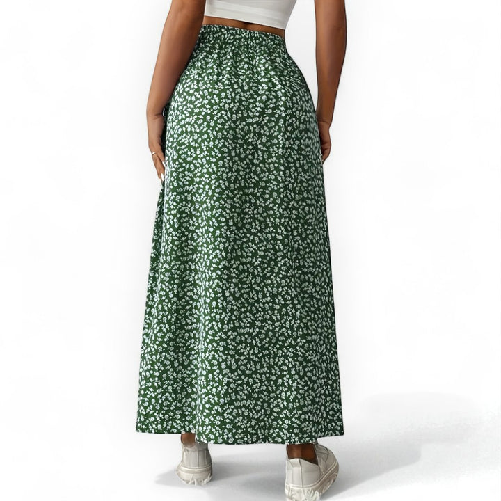 Amsterdam Casual Floral Print Skirt