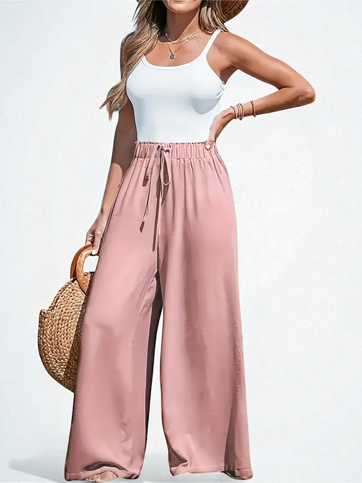 Florence Breathable Wide-Leg Trousers
