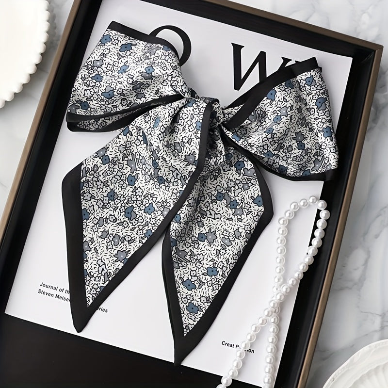 Monaco Chic Ribbon Scarf