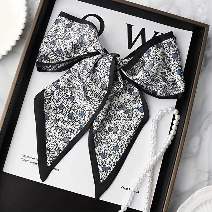Monaco Chic Ribbon Scarf