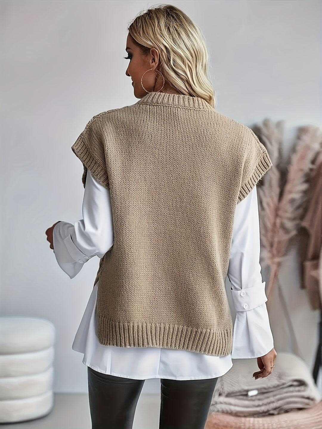 Sydney All-Season Twisted Cable Vest