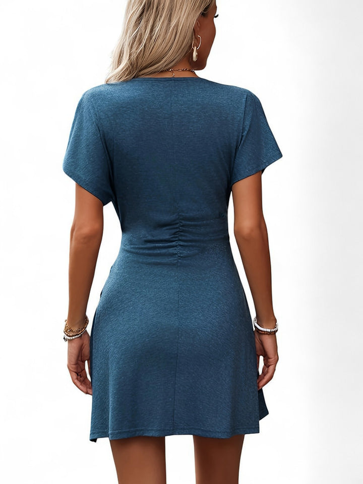 Miami Elegant Vacation V-Neck Dress
