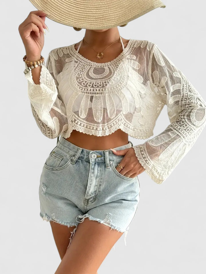 Ibiza Lace Mandala Beach Outfit