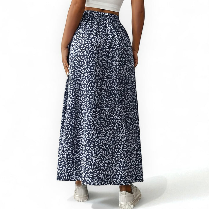 Amsterdam Casual Floral Print Skirt