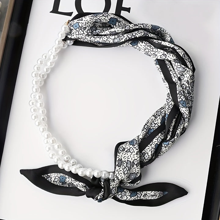 Monaco Chic Ribbon Scarf