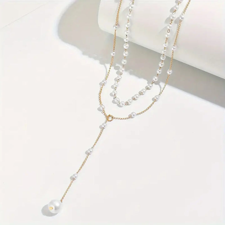 Melbourne Vintage Pearl Pendant Necklace