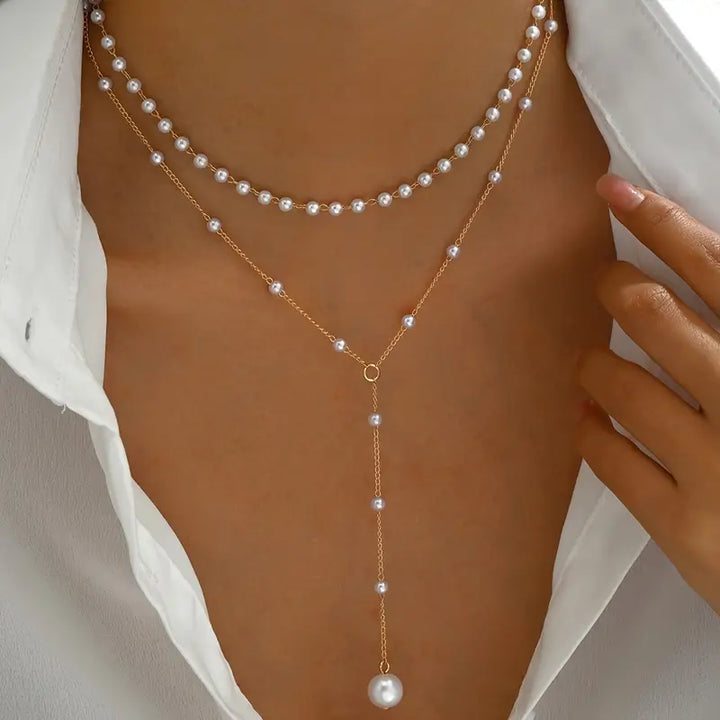 Melbourne Vintage Pearl Pendant Necklace