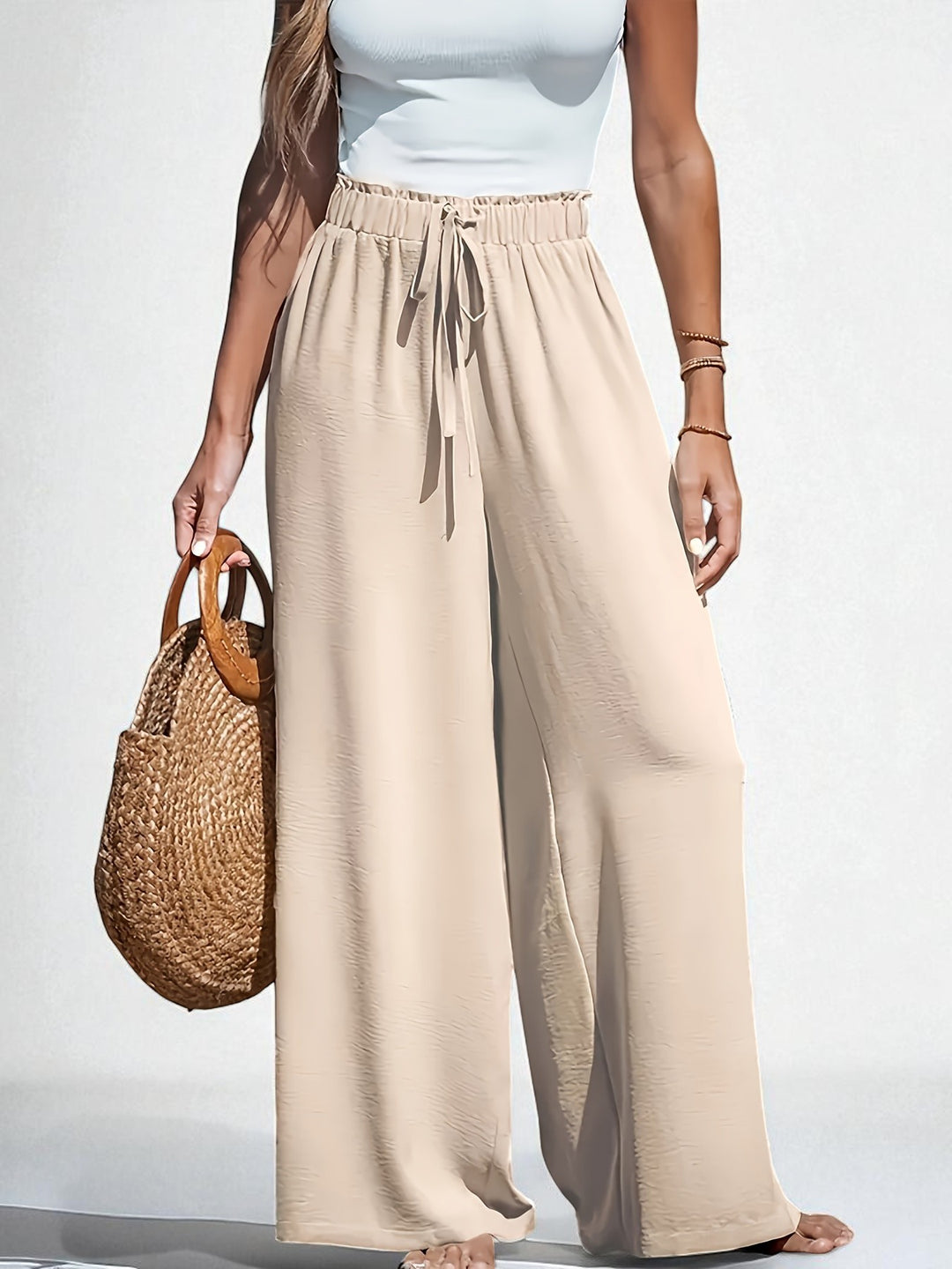 Florence Breathable Wide-Leg Trousers